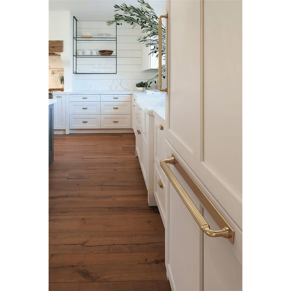 457mm Ladera Rectangle Appliance Pull Backplate, Champagne Bronze Alt 3 - Image