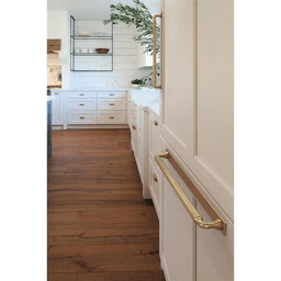 457mm Ladera Rectangle Appliance Pull Backplate, Champagne Bronze Alt 3 - Image