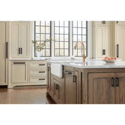 96mm Medora Rectangle Cabinet Pull Backplate, Matte Black Alt 4 - Image