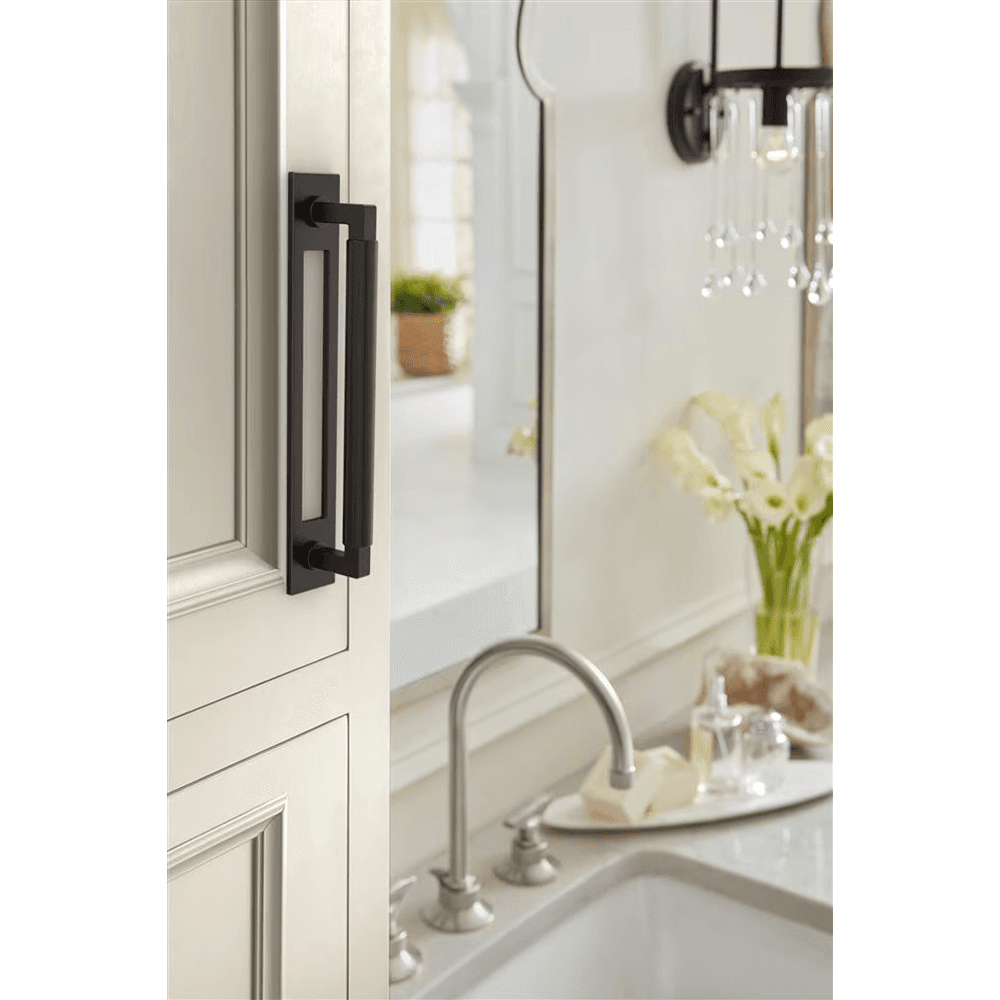160mm Medora Rectangle Cabinet Pull Backplate, Oil-Rubbed Bronze Alt 3 - Image