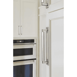 192mm Medora Rectangle Cabinet Pull Backplate, Polished Nickel Alt 3 - Image