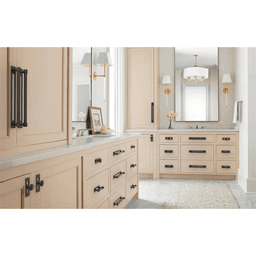 256mm Medora Rectangle Cabinet Pull Backplate, Oil-Rubbed Bronze Alt 4 - Image