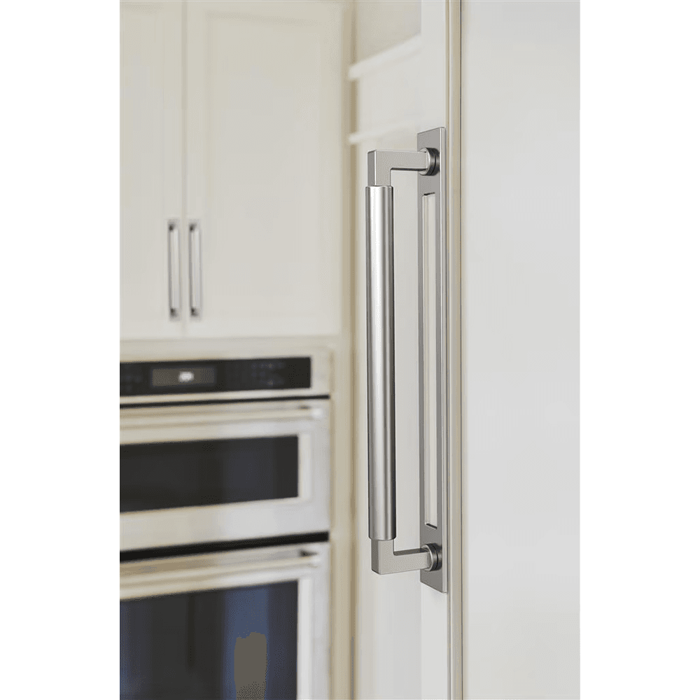305mm Medora Rectangle Appliance Pull Backplate, Polished Chrome Alt 3 - Image