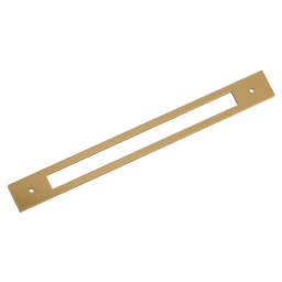 305mm Medora Rectangle Appliance Pull Backplate, Champagne Bronze Main - Image