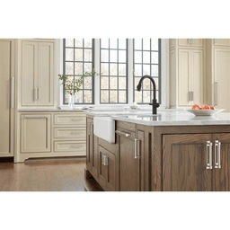 305mm Medora Rectangle Appliance Pull Backplate, Satin Nickel Alt 4 - Image