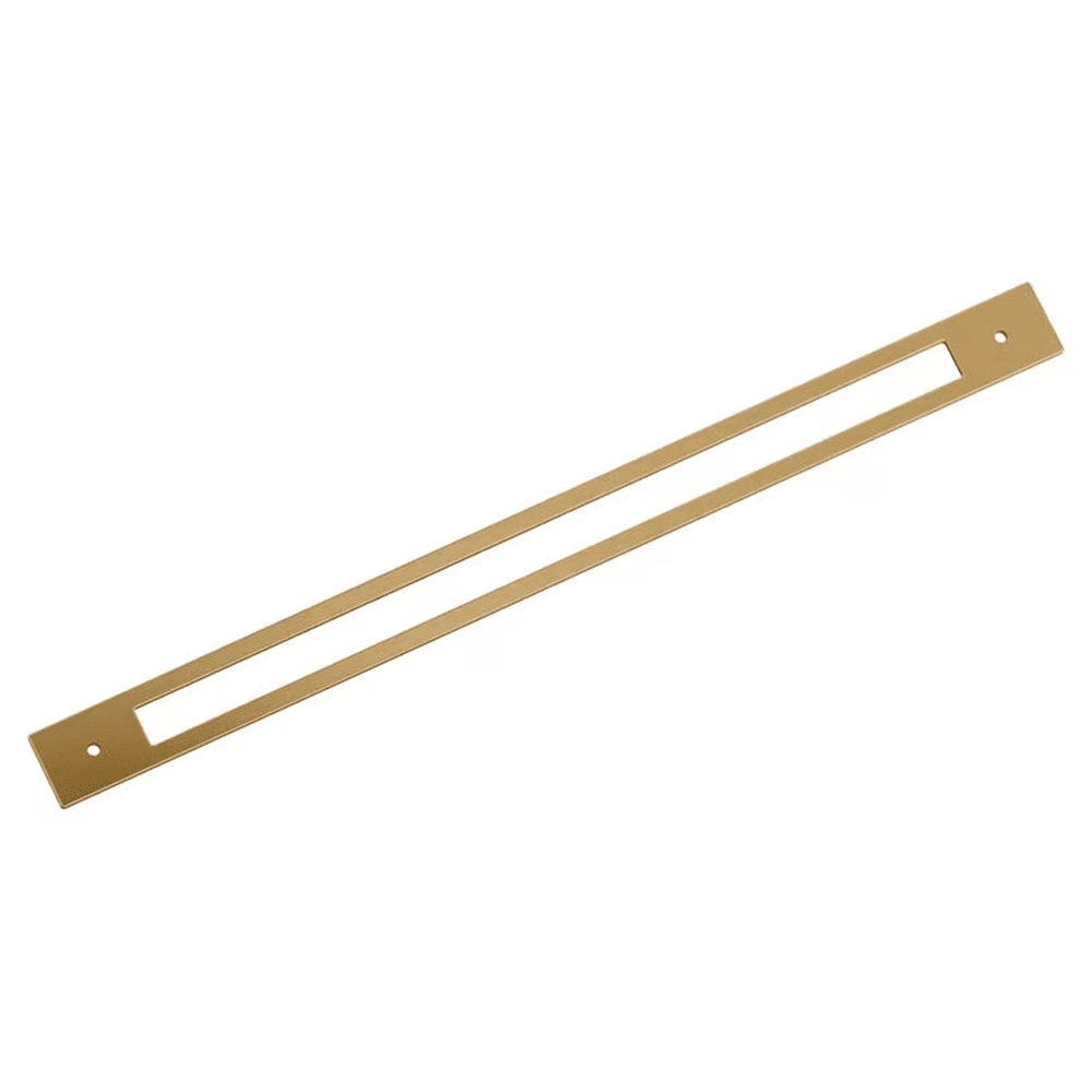 457mm Medora Rectangle Appliance Pull Backplate, Champagne Bronze Main - Image