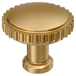 1-1/4" Farewind Cabinet Knob, Champagne Bronze Main - Image