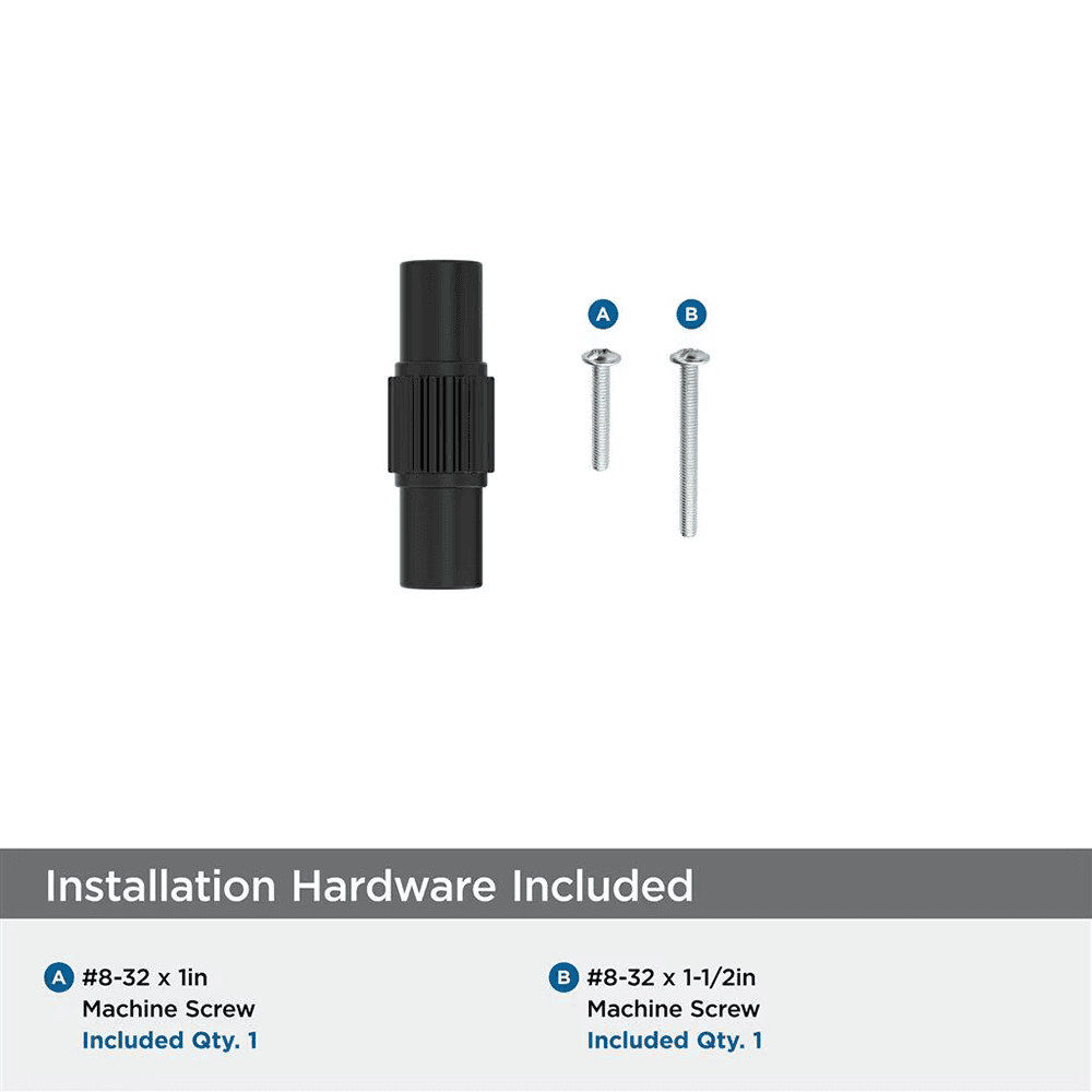 2" Farewind Cabinet Knob, Matte Black Alt 2 - Image