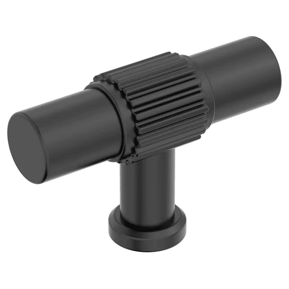 2" Farewind Cabinet Knob, Matte Black Main - Image