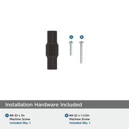 2" Farewind Cabinet Knob, Oil-Rubbed Bronze Alt 2 - Image