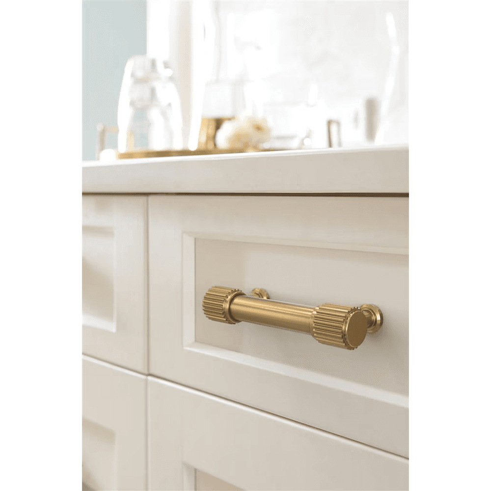 76mm Farewind Cabinet Pull, Champagne Bronze Alt 3 - Image