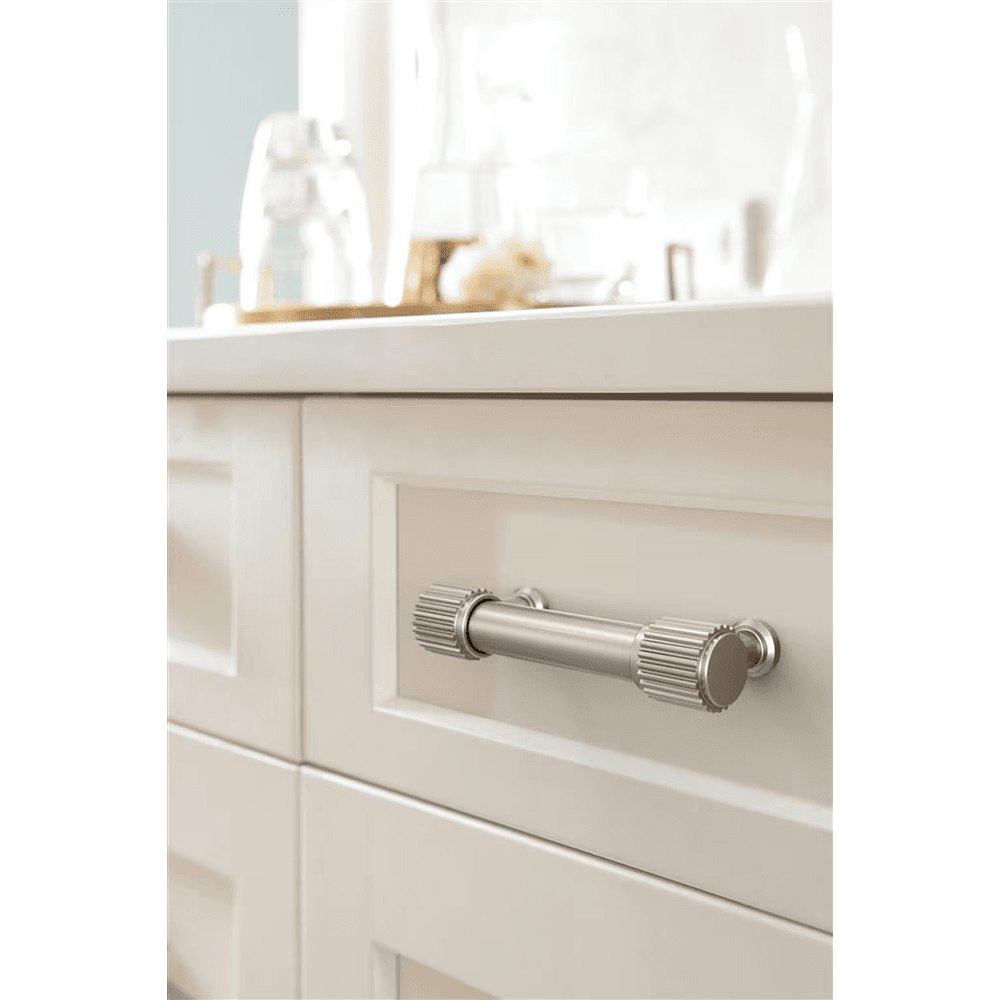 76mm Farewind Cabinet Pull, Satin Nickel Alt 3 - Image