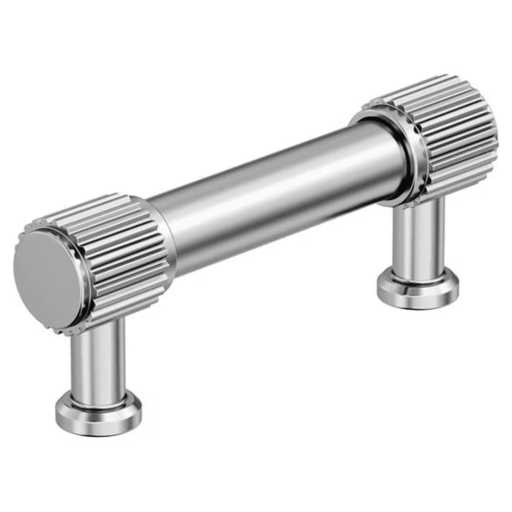 76mm Farewind Cabinet Pull, Polished Nickel Main - Image