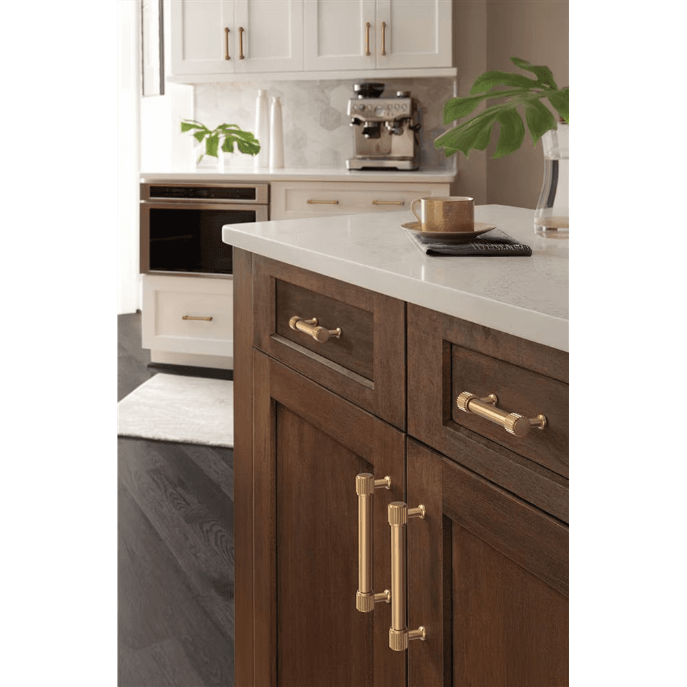 128mm Farewind Cabinet Pull, Champagne Bronze Alt 4 - Image