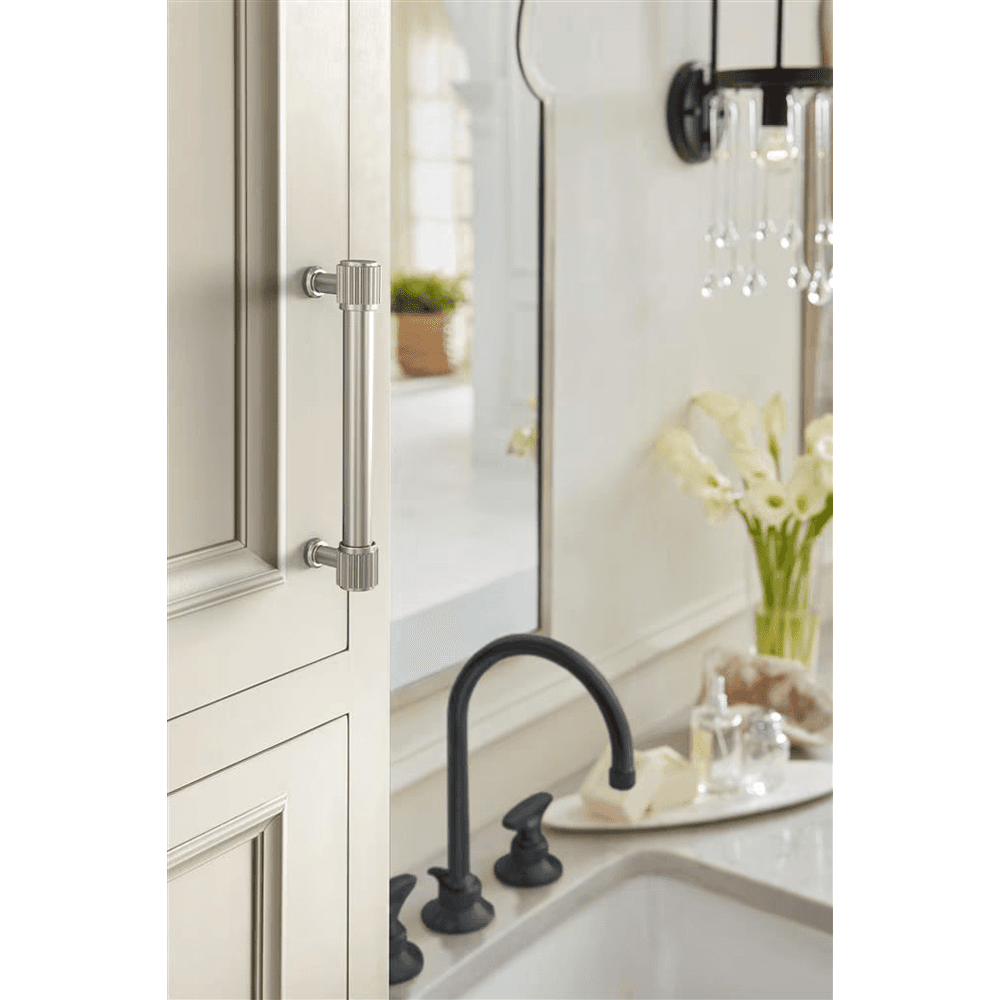 128mm Farewind Cabinet Pull, Satin Nickel Alt 3 - Image