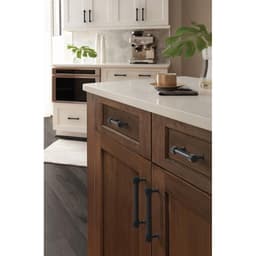 128mm Farewind Cabinet Pull, Matte Black Alt 4 - Image