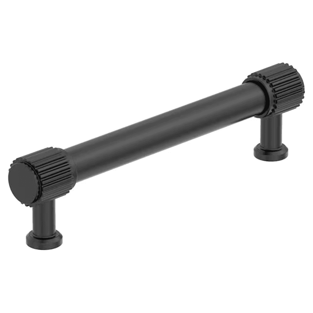 128mm Farewind Cabinet Pull, Matte Black Main - Image