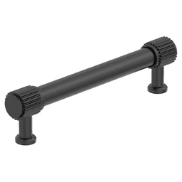 128mm Farewind Cabinet Pull, Matte Black Main - Image