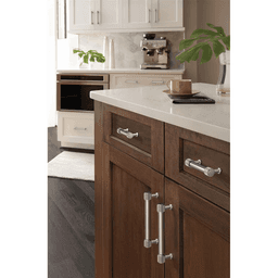 128mm Farewind Cabinet Pull, Polished Nickel Alt 4 - Image