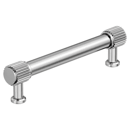 128mm Farewind Cabinet Pull, Polished Nickel Main - Image
