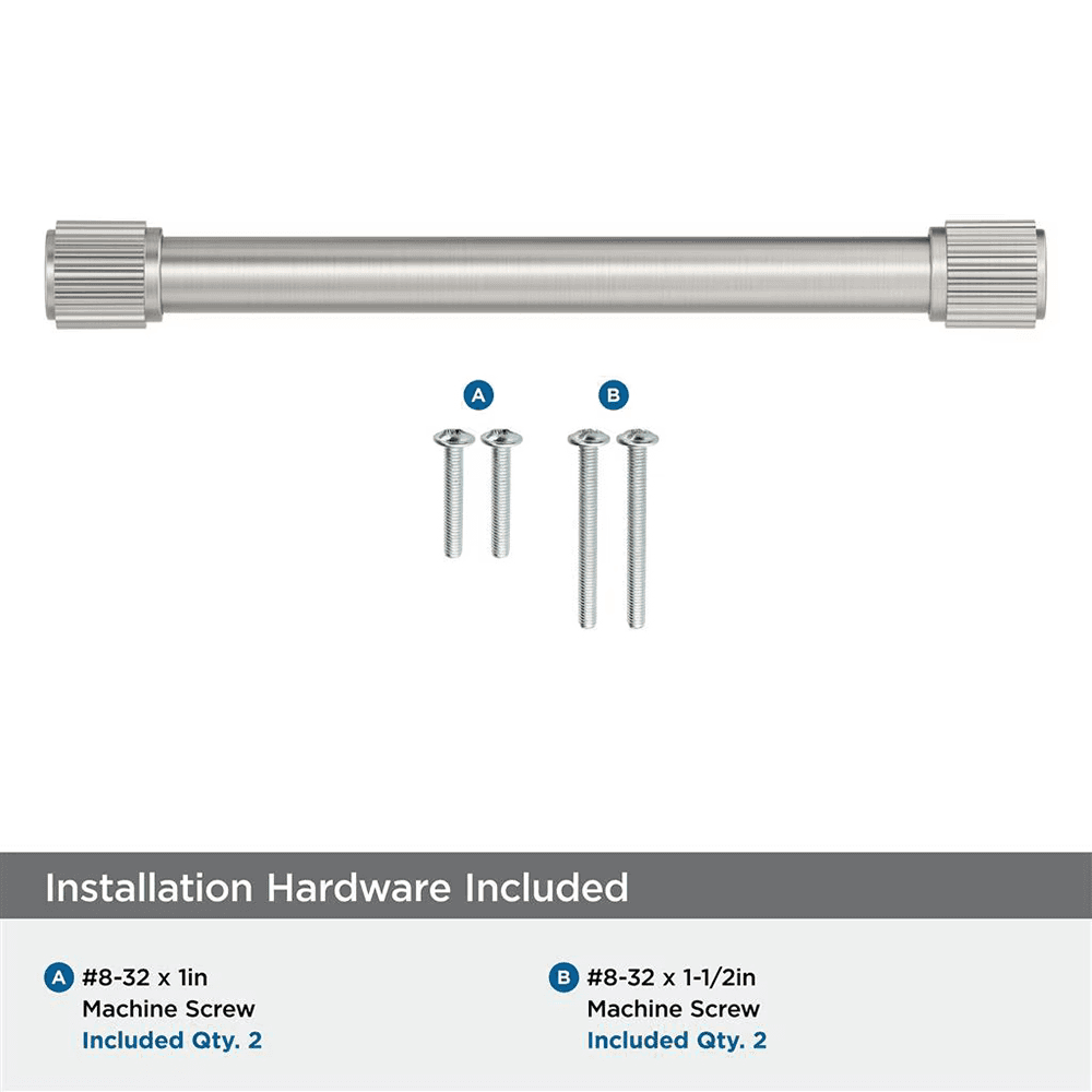 160mm Farewind Cabinet Pull, Satin Nickel Alt 2 - Image