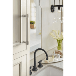160mm Farewind Cabinet Pull, Satin Nickel Alt 3 - Image