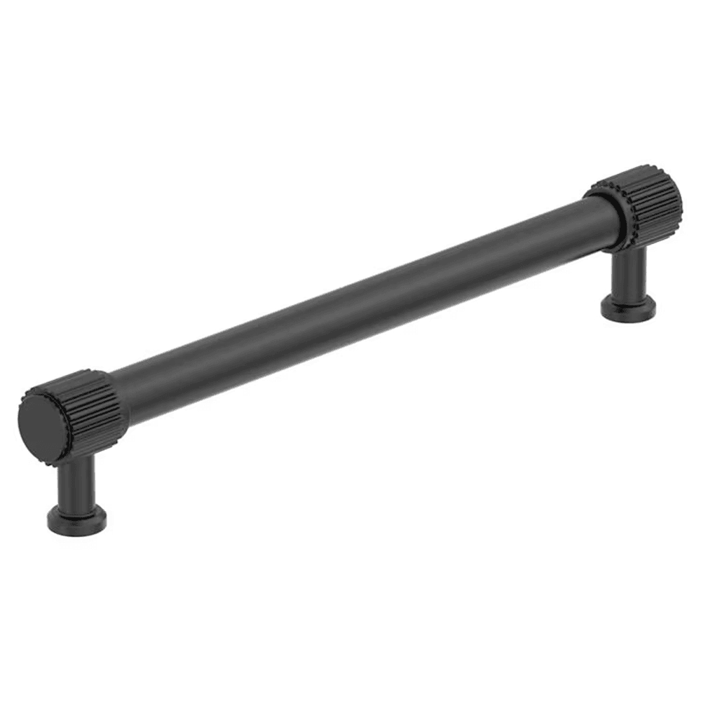 192mm Farewind Cabinet Pull, Matte Black Main - Image