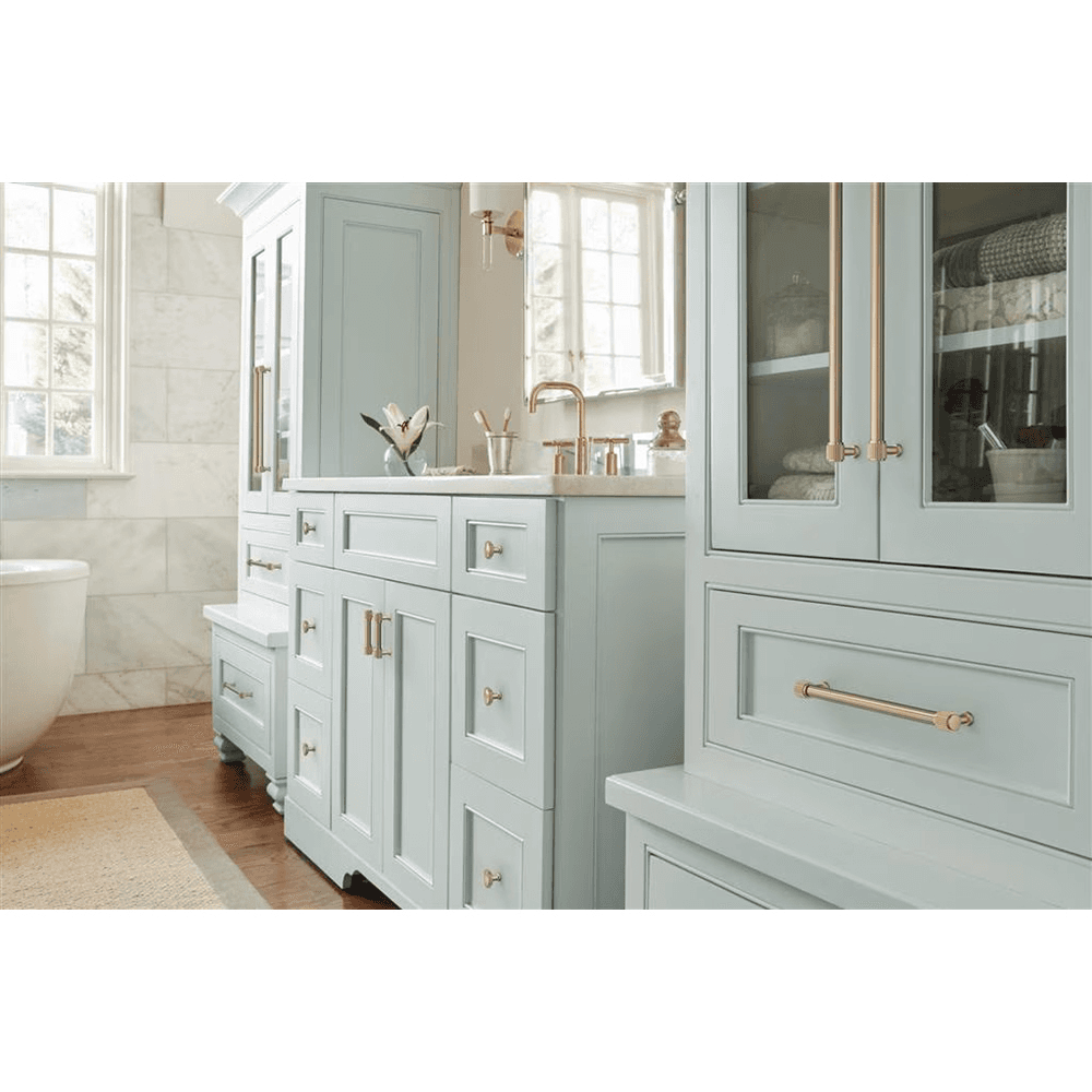 224mm Farewind Cabinet Pull, Golden Champagne Alt 4 - Image