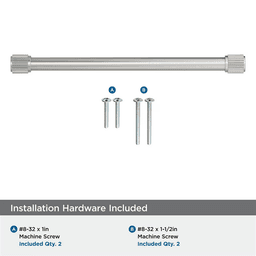 224mm Farewind Cabinet Pull, Satin Nickel Alt 2 - Image