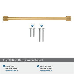 256mm Farewind Cabinet Pull, Golden Champagne Alt 2 - Image