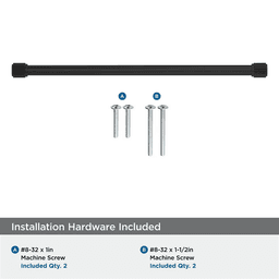 320mm Farewind Cabinet Pull, Matte Black Alt 2 - Image
