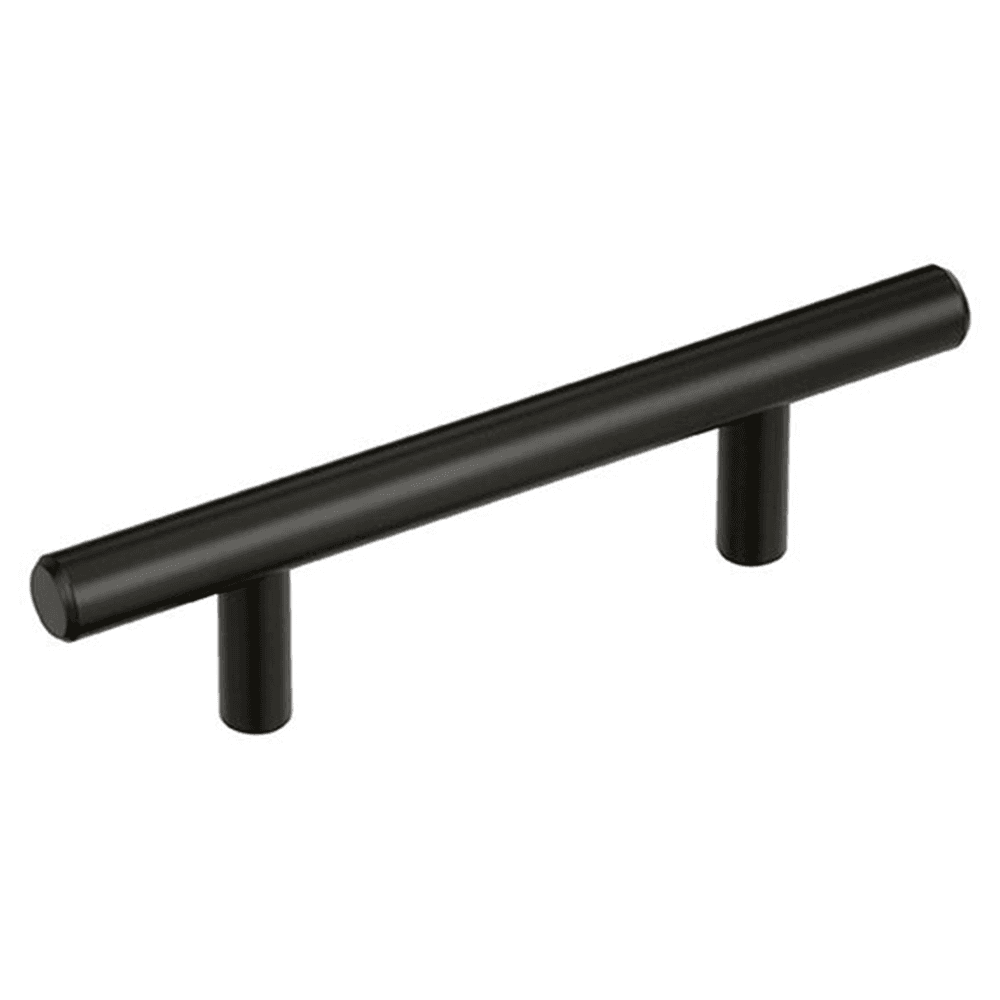 Amerock 3" T-Bar Pull in Black Bronze finish for your cabinet hardware needs.