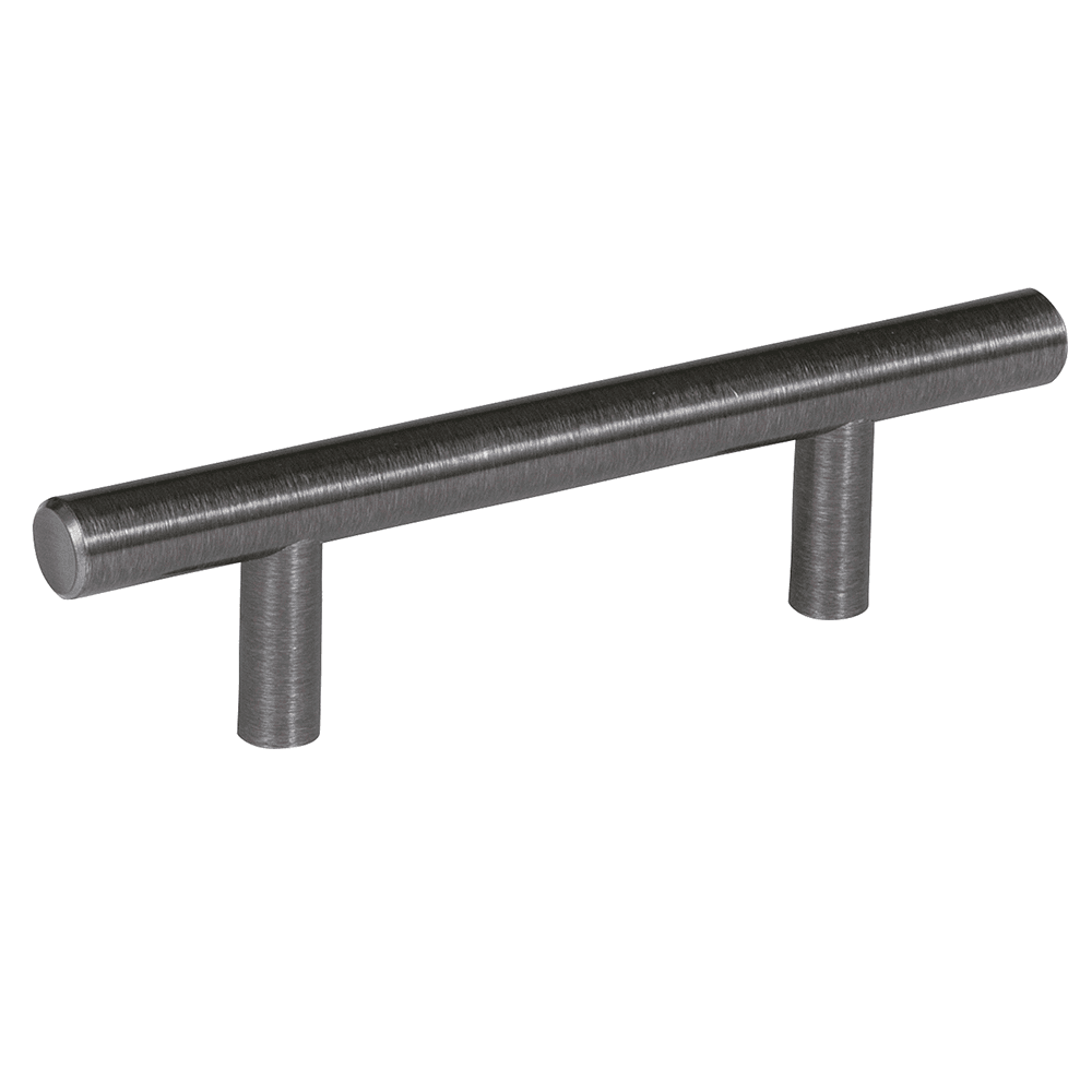 Amerock 3" T-Bar Pull Gunmetal Cabinet Hardware