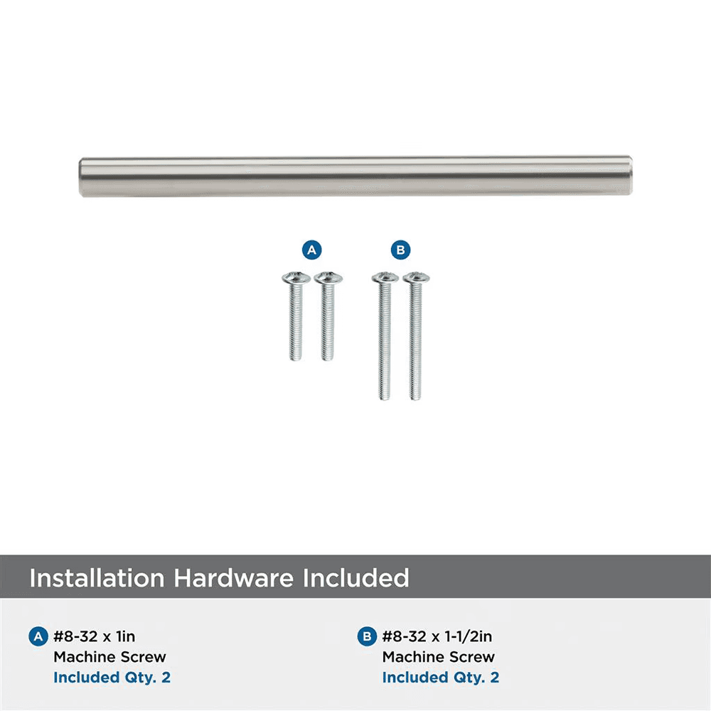 96mm Bar Pulls Cabinet Pull, Satin Nickel Alt 2 - Image