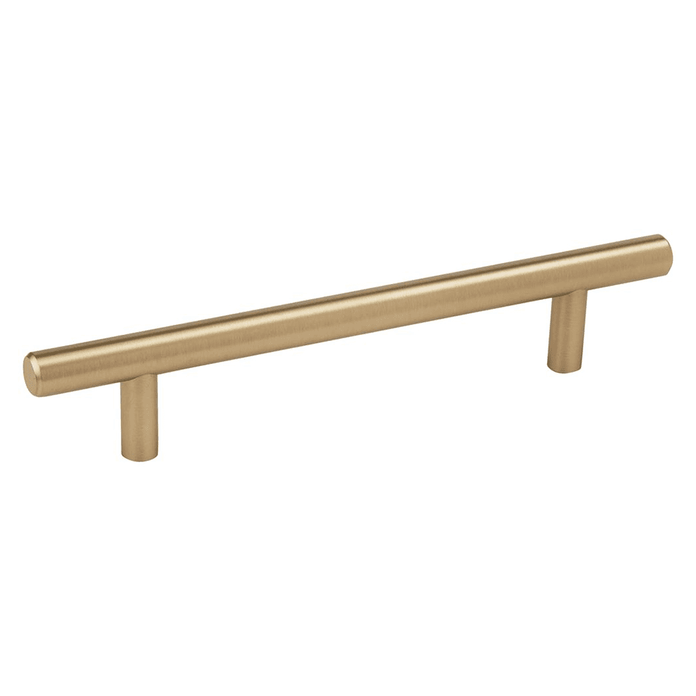 Amerock 5-1/16" T-Bar Pull in Golden Champagne finish