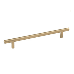 Amerock 7-9/16" T-Bar Pull in Golden Champagne Finish for Kitchen Cabinets