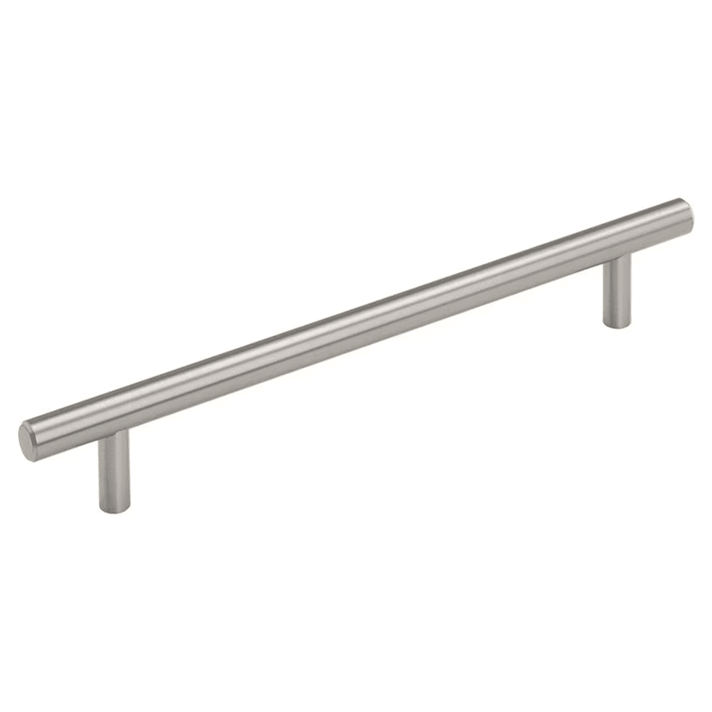 192mm Bar Pulls Cabinet Pull, Satin Nickel Main - Image