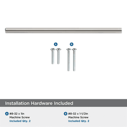 192mm Bar Pulls Cabinet Pull, Matte Black Alt 3 - Image