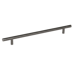 Amerock 10-1/16" T-Bar Pull in Gunmetal finish adds modern touch to cabinets