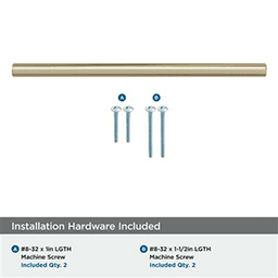 6-5/16" Bar Pulls Cabinet Pull, Golden Champagne Alt 1 - Image