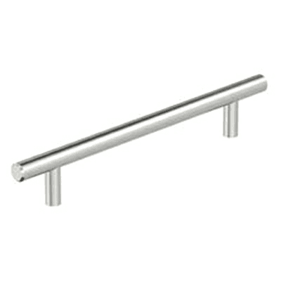 6-5/16" Bar Pull, Stainless Steel Main - Image