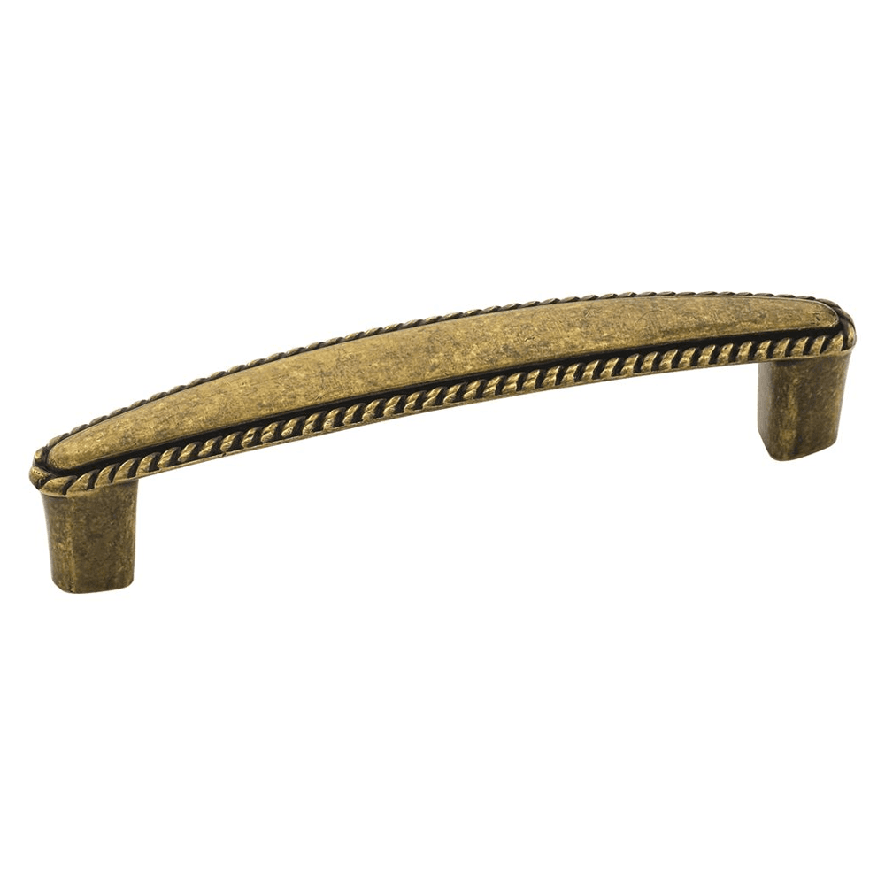 Satin Nickel Roped Pull Handle - Amerock Allison&trade; Value Hardware