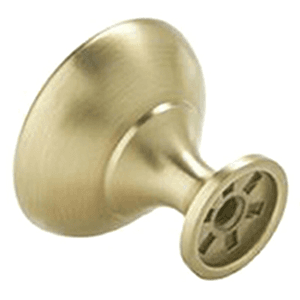 1-1/4" Edona Round Cabinet Knob, Golden Champagne Alt 4 - Image