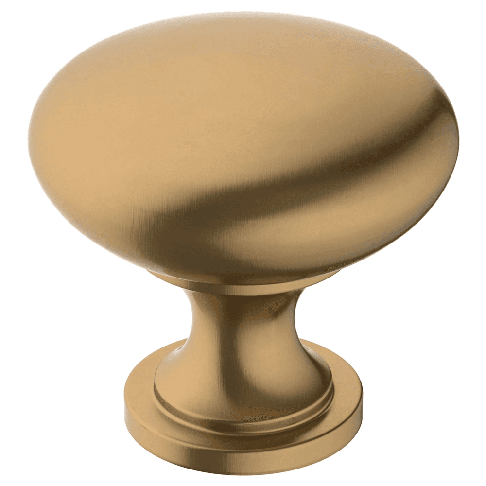 1-1/4" Edona Round Knob in Champagne Bronze by Amerock