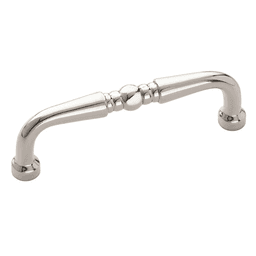Amerock 3" Allison&trade; Value Hardware Rounded End Pull in Polished Chrome