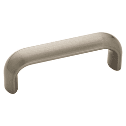 Affordable and On-Trend Satin Nickel Drawer Pull by Amerock