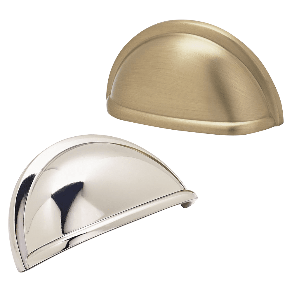 Traditional style meets versatility in Amerock Cup Pulls