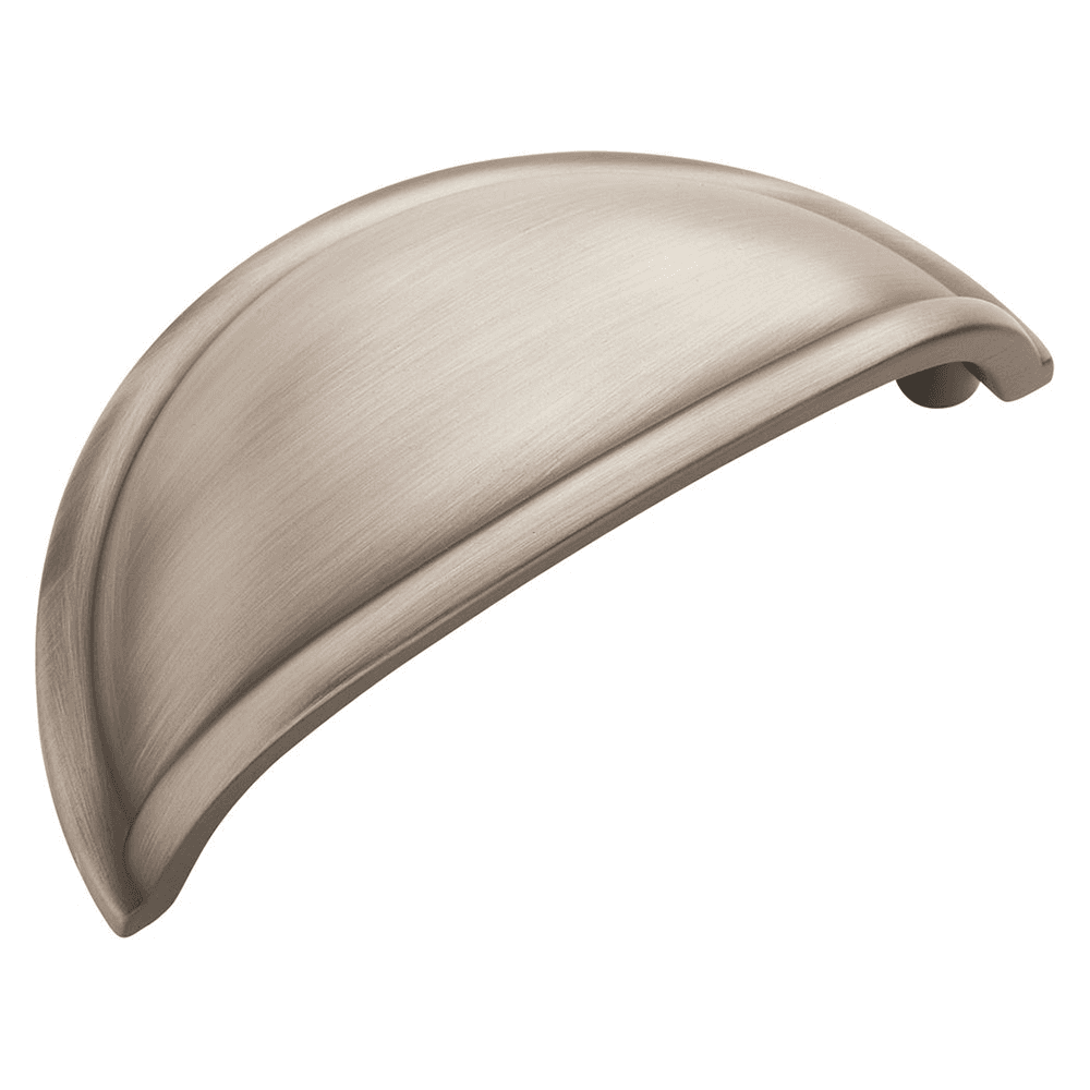 Amerock 3" Allison&trade; Value Cup Pull in Antique Silver for Cabinets and Drawers