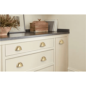 3" Cup Pull, Champagne Bronze, 1-5/8" Width Alt 1 - Image