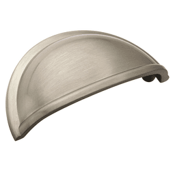 Amerock Allison&trade; Value Cup Pull in Satin Nickel Finish - 3" Size